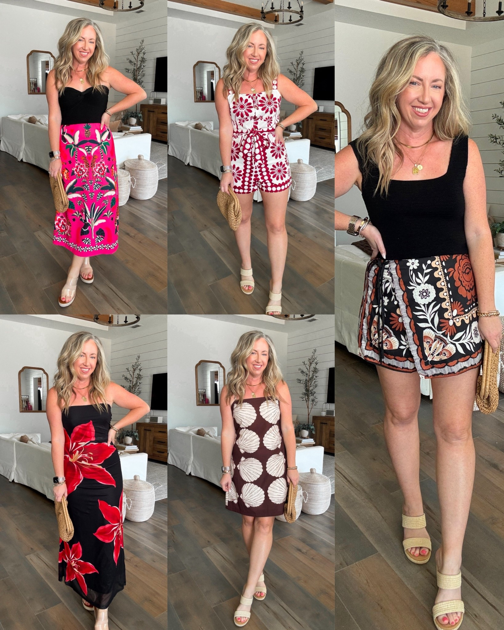 Amazon finds that look like farm rio. Vacation outfits vacation looks, spring break outfits, cruise outfits

#LTKPetite #LTKOver40