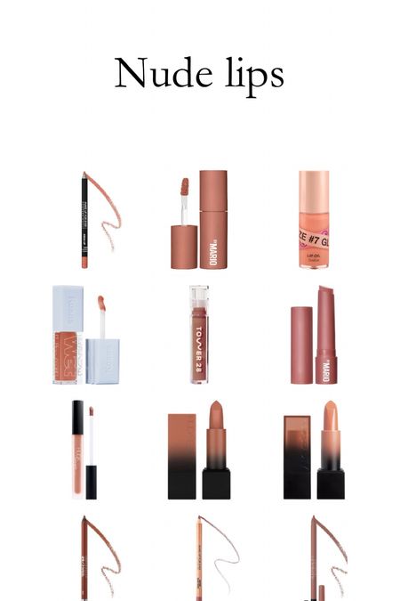 My favorite lip products for a nude look. Matte, glossy and creamy finish 

#LTKbeauty #LTKHoliday #LTKSeasonal