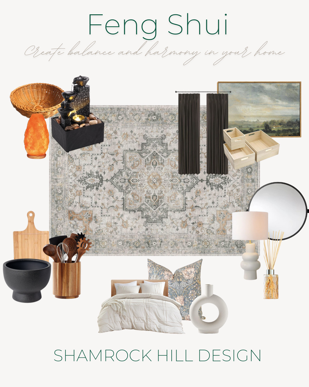 Feng Shui: Create balance and harmony in your home with thoughtful design.  

 #LTKMostLoved #LTKHome #LTKStyleTip