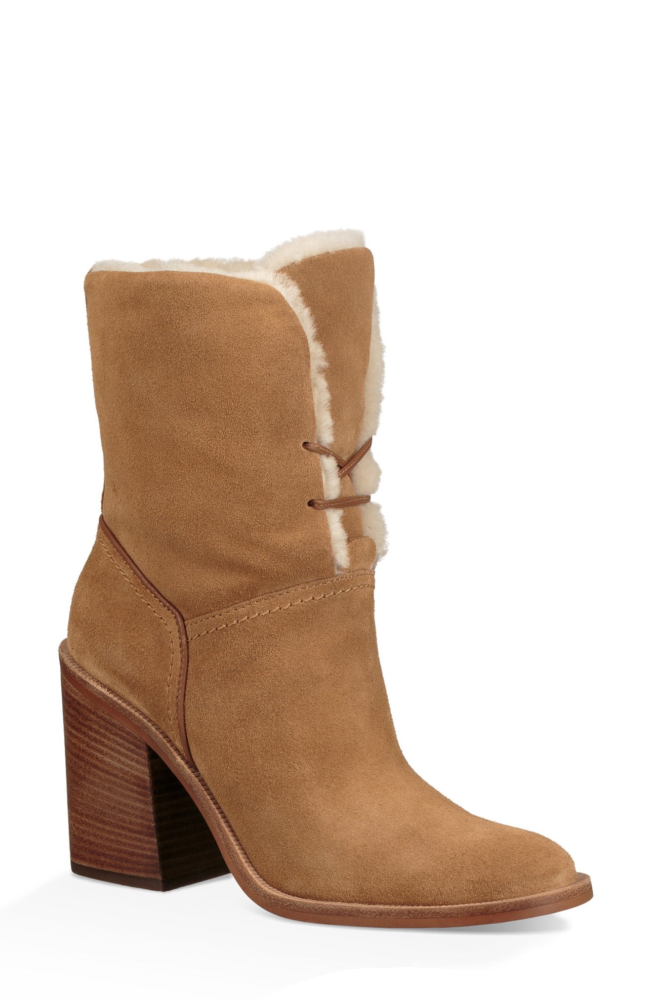 UGG® Jerene Genuine Shearling Boot (Women) | Nordstrom