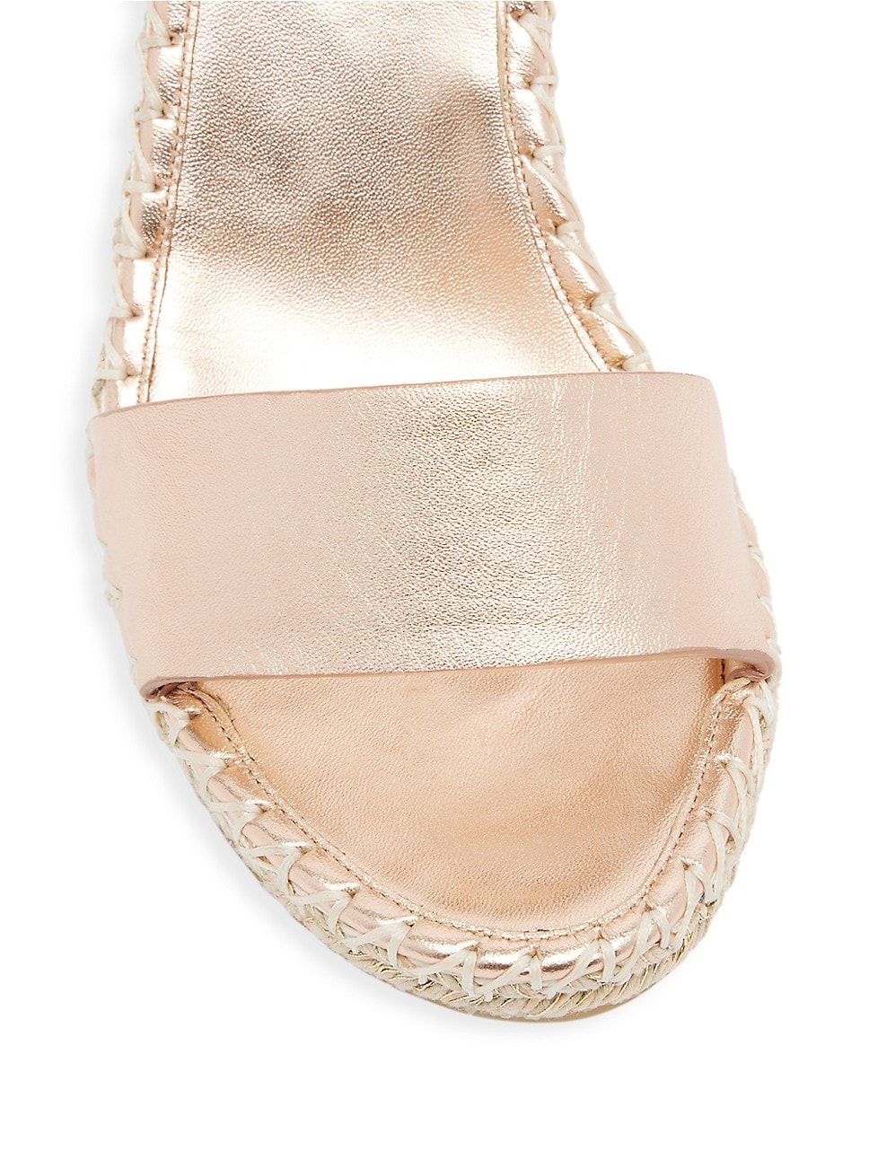 Rockstud Leather Espadrille Wedges | Saks Fifth Avenue