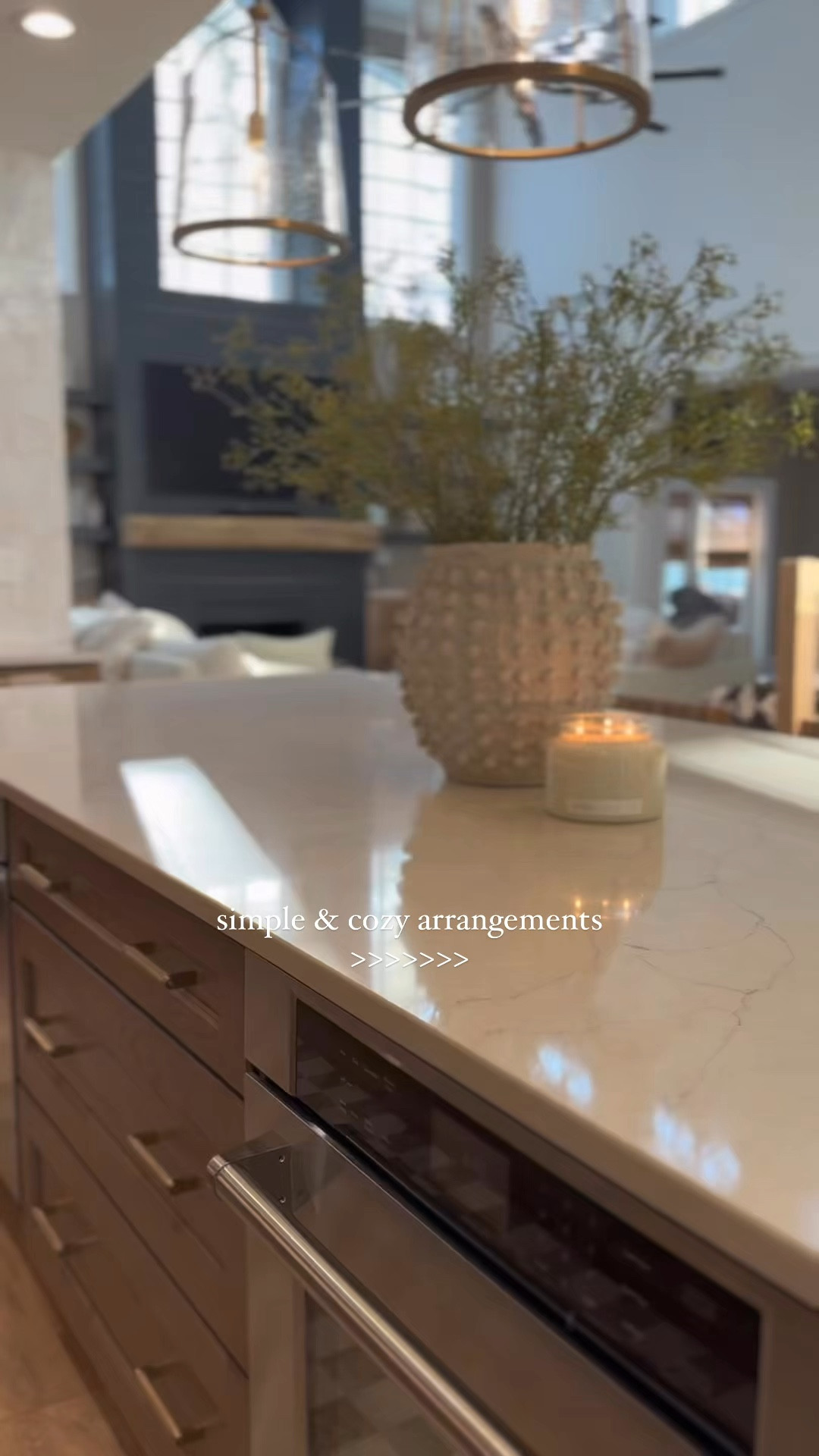 cozy & simple arrangements >> 🌿🤎😌 LOVE these stems! One bundle comes w/ 3 stems for $5! I have 5 bundles in this anthro pot b/c it’s massive & I like a full look but you could totally get away w/ way less! 

Neutrals / home decor / kitchen / Anthropologie / Walmart finds / florals / greenery / Holley Gabrielle home / vase / reel

#LTKHome #LTKStyleTip #LTKWatchNow