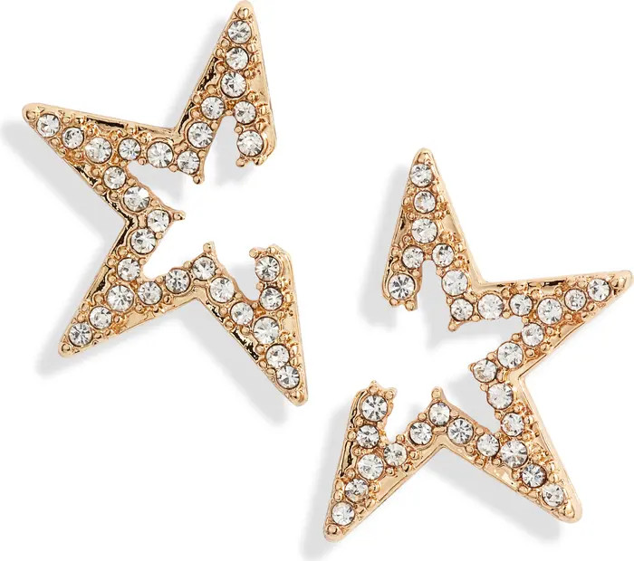 Star Light Crystal Embellished Stud Earrings | Nordstrom