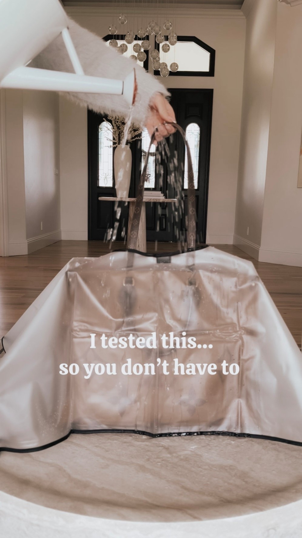 I've tested this bag cover, and it's a game-changer! Keeps your bag dry and clean in the rain. 

#LTKSeasonal #LTKTravel