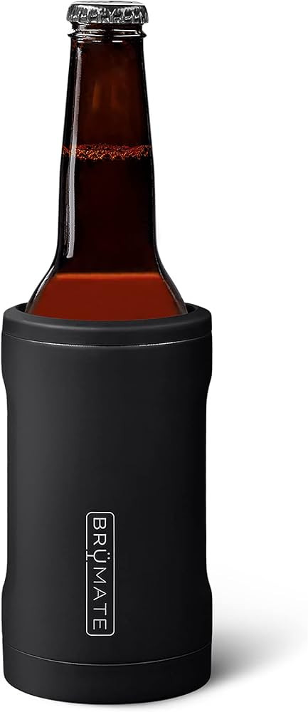 BrüMate Hopsulator Bott'l Insulated Bottle Cooler for Standard 12oz Glass Bottles | Glass Bottle... | Amazon (US)