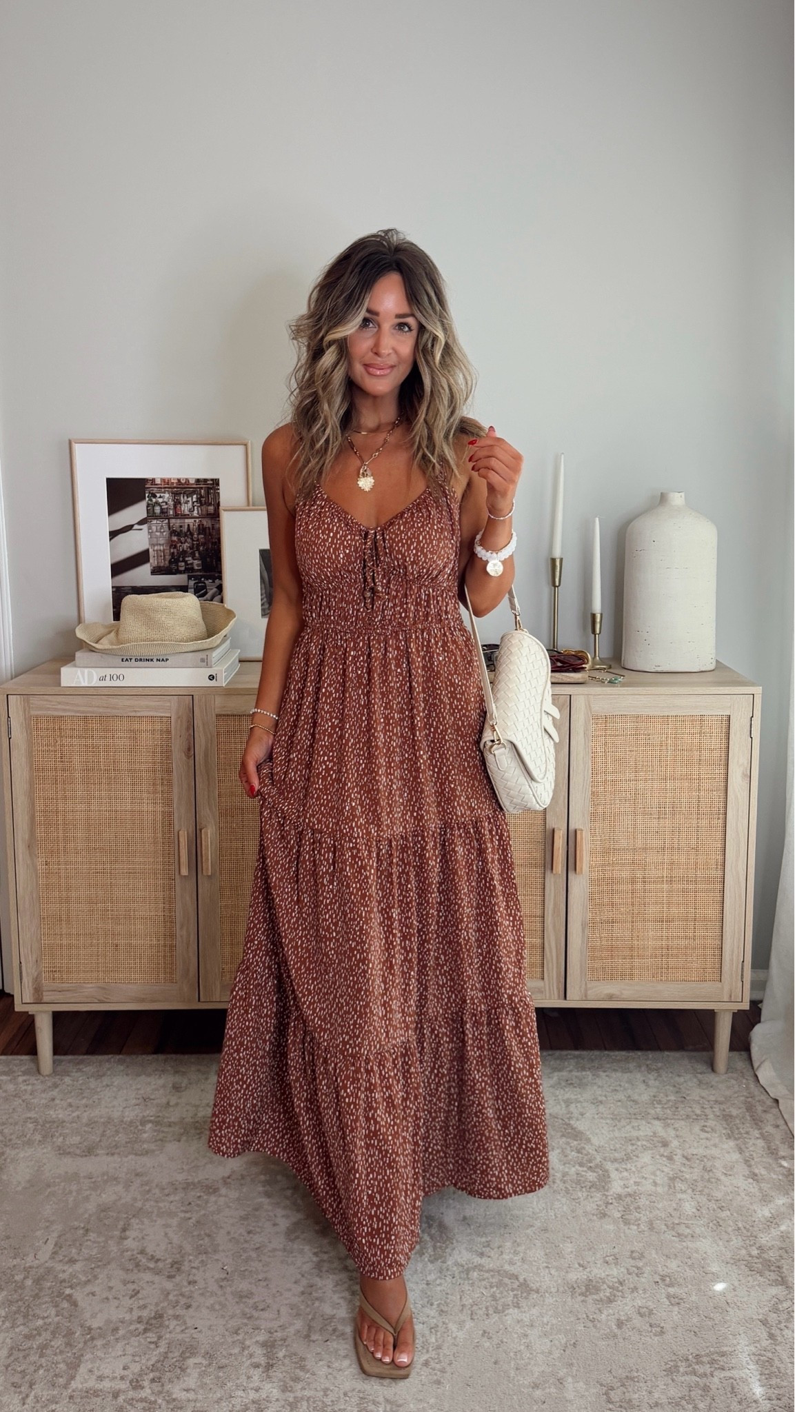 40% off with LEANN40 if expired use code LEANN35 ✨this dress is SO pretty!! i’m in a size M, but could have done a S. maxi dress, summer outfit, pre fall dress @VICI

#LTKootd