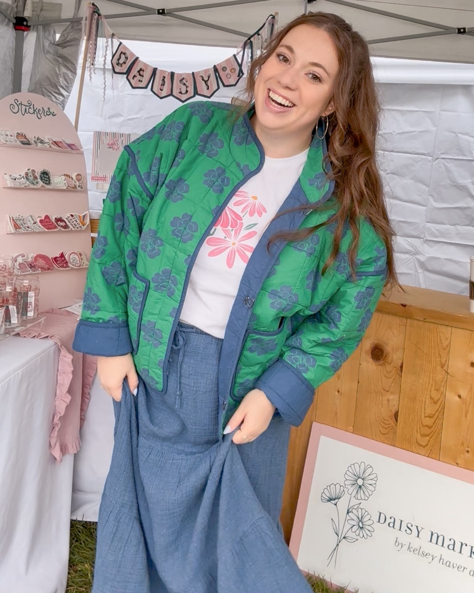 T-Shirt: www.shopdaisymarketco.com

Skirt in other colors is linked! 

#LTKSeasonal #LTKStyleTip