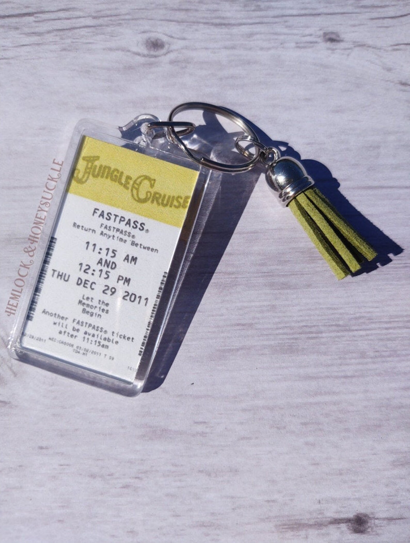 Jungle Cruise Fastpass Keychain - Etsy | Etsy (US)