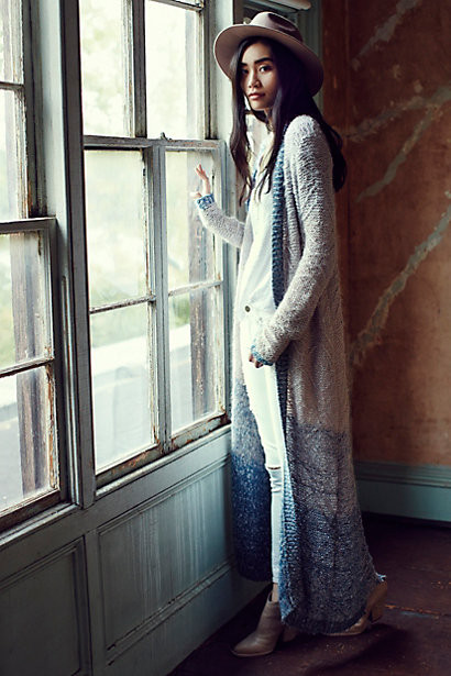 Ombre Loopstitch Cardigan | Anthropologie (US)