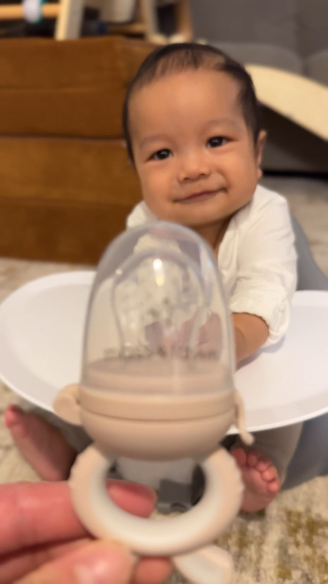 We are so so excited to start introducing food to Everett 🤎🥹 time sure does fly by so fast and Everett is loving his forage feeders from @mossandfawn + Upseat 🫶🏼✨ his favorite is the breast milk popsicles in the forage feeder 🙌🏼 helps him so much — especially since he is teething 🥲  

Upseat Code : ELEXUSBALTAZAR10




#mossandfawn #foragefeeder #teethingrelief #babyessentials #sustainablebaby #startingsolids

#LTKFindsUnder50 #LTKGiftGuide #LTKBaby