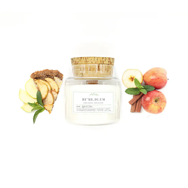 LIMITED EDITION RE'ME.DI.UM Apple & Clove Candle | Cailini Coastal