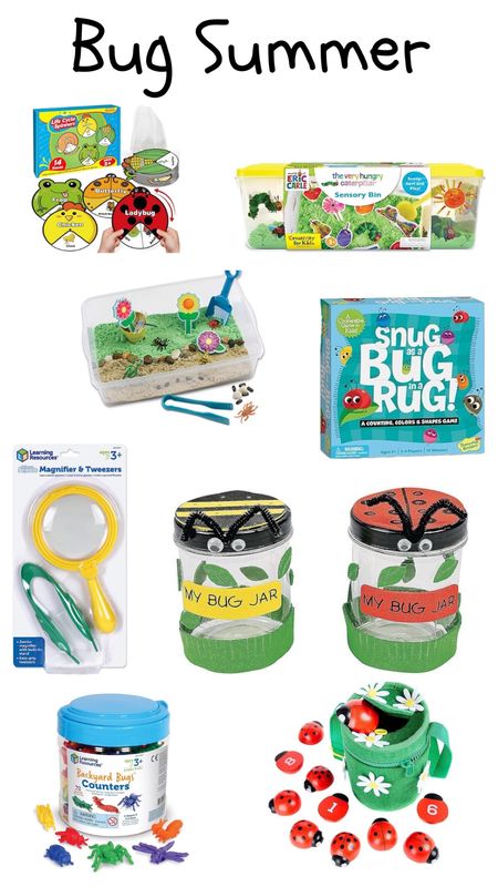 Bug summer fun
#summer #educational #bugs #toys #preschool #games #sensory

#LTKfindsunder50 #LTKGiftGuide #LTKkids