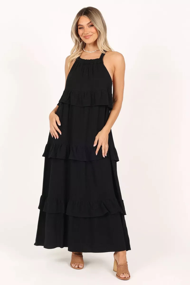 Petal and Pup Womens Priscilla Ruffle Maxi Dress | Target