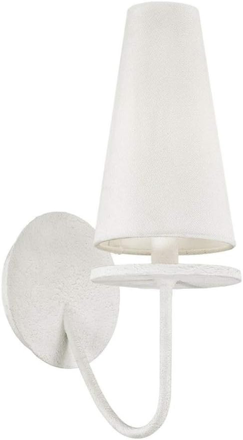 Troy Lighting B6281 Transitional One Light Wall Sconce from Marcel Collection in White Finish, | Amazon (US)