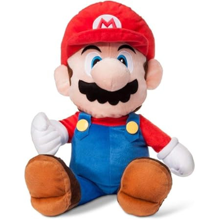 Super Mario Kids Bedding Super Soft Plush Cuddle Pillow Buddy, One Size, By Franco | Amazon (US)