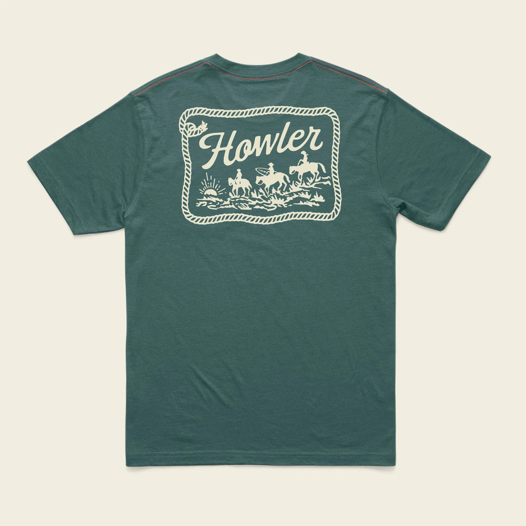 Howler Posse T-Shirt - Fern Green | Howler Brothers