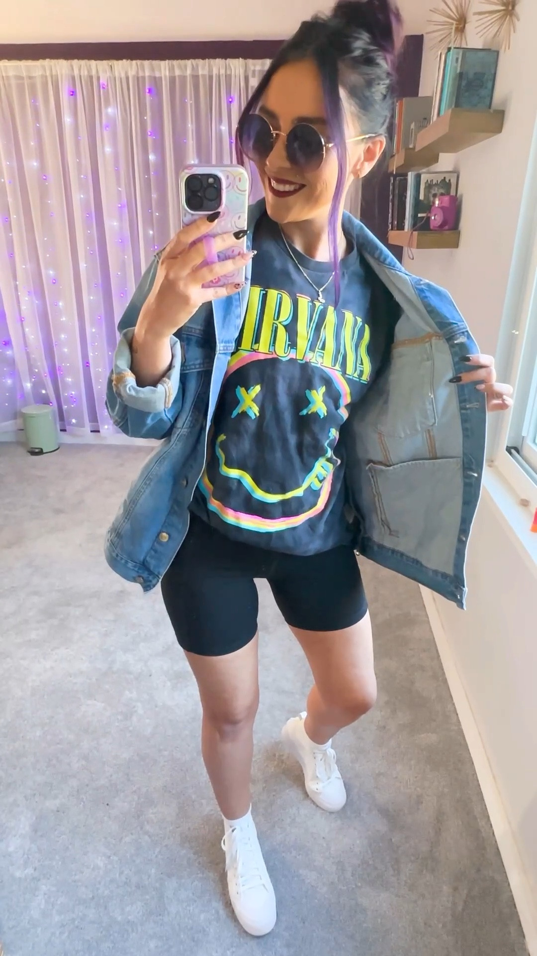 Oversized w/ a side of biker shorts

#LTKstyletip #LTKCyberWeek #LTKfindsunder50