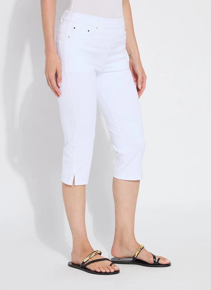 Granada Front Pocket Capri Denim (18.5" Inseam) | Lysse NY