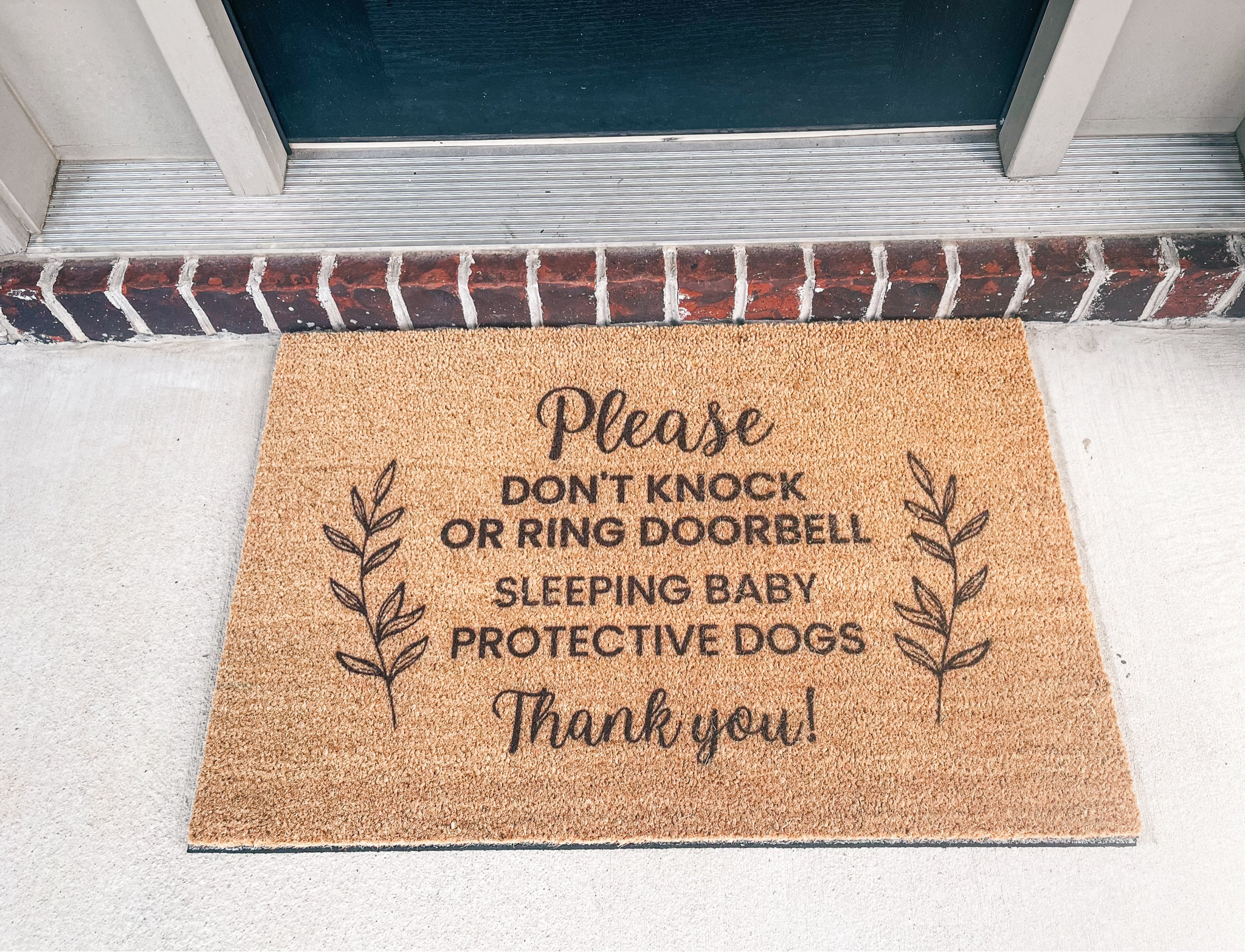 Fully customizable wording outdoor door mat! 

#LTKSummerSales #LTKFamily #LTKHome