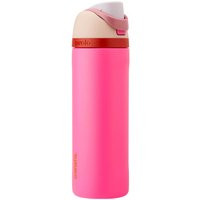 Owala FreeSip 24 oz Stainless Steel Water Bottle in Pink | Glik's