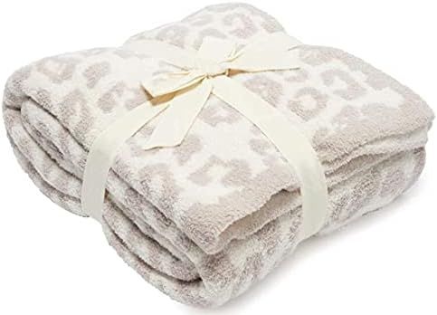 Extremely Soft Cozy Leopard Throw Blankets Warm Microfiber Fluffy Lightweight Blankets for Bed So... | Amazon (US)