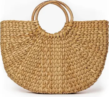 Verve Culture Circle Handle Palm Tote | Nordstrom | Nordstrom