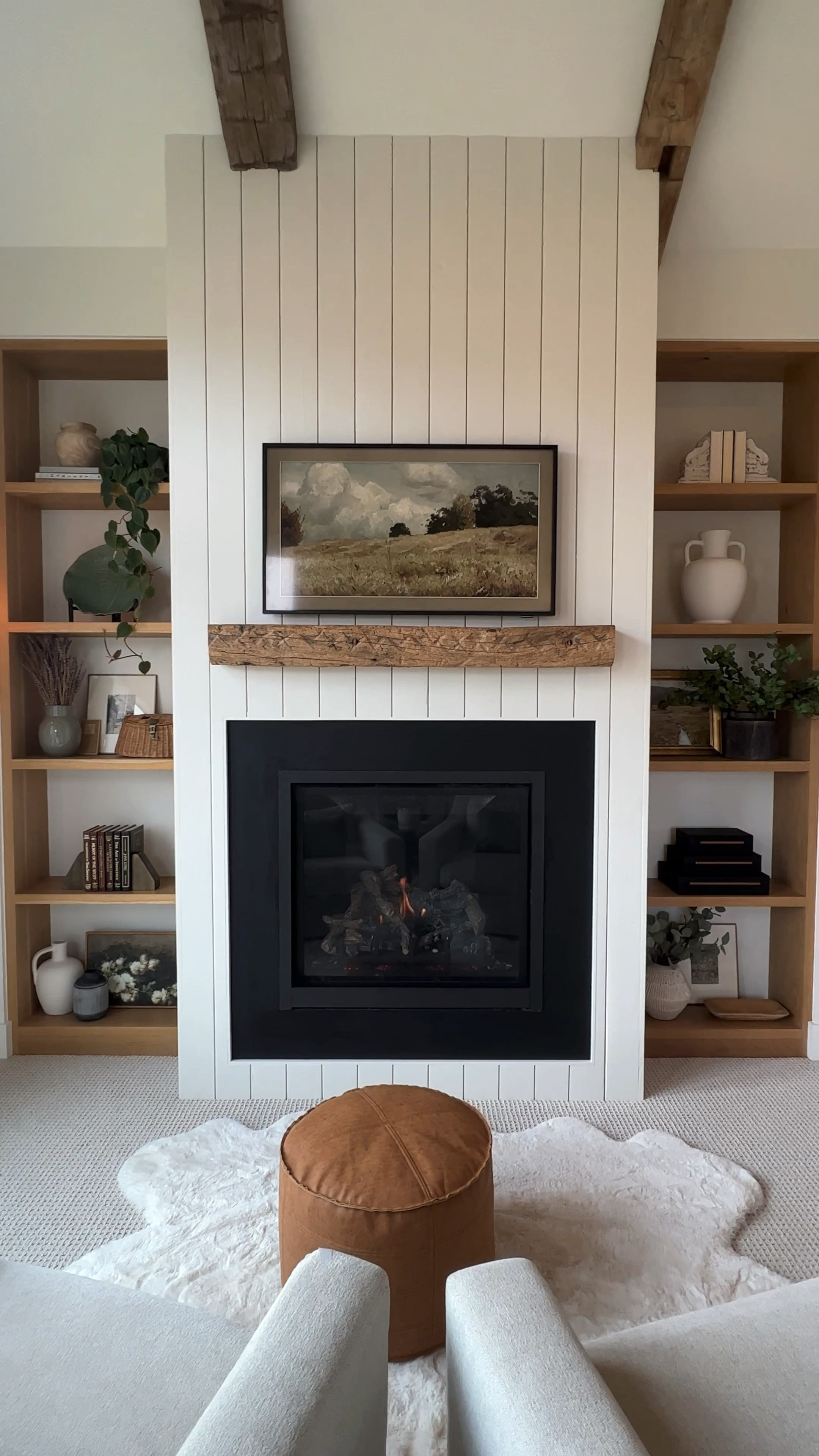 Master bedroom sitting area love 🤍

#bedroomdecor
#bedroomstyle
#bedroomdesign
#frameTV
#fireplacemantle
#builtinbookshelves
#bedroomfireplace
#masterbedroom
#bedroomrug
#ottoman

#LTKHome