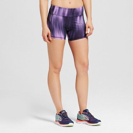 C9 Champion® Women's Performance Shorts Tight Blur Print | Target