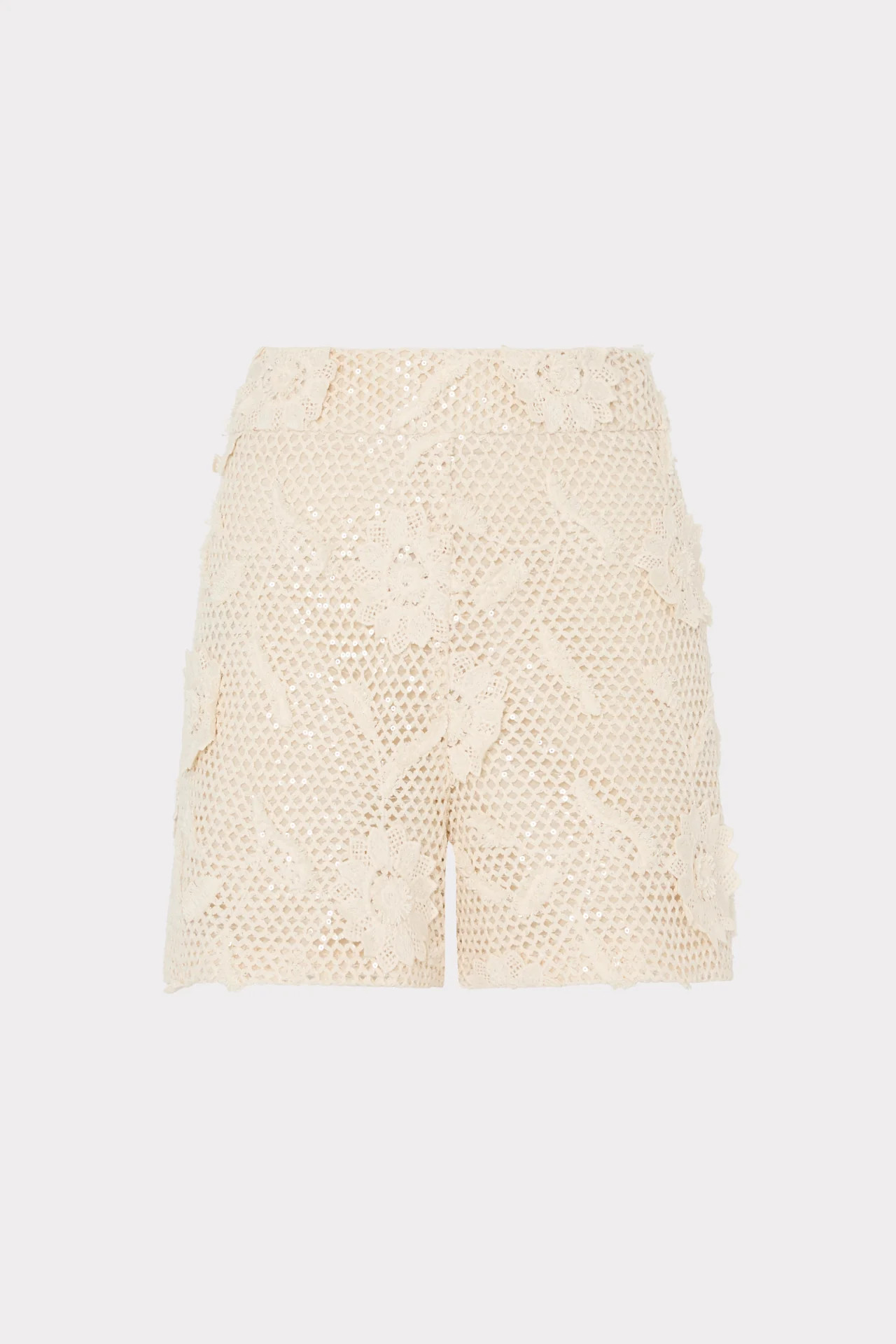 Sequin Crochet Short | MILLY