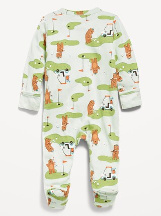 2-Way-Zip Sleep & Play Footed One-Piece for Baby | Old Navy | Old Navy (US)
