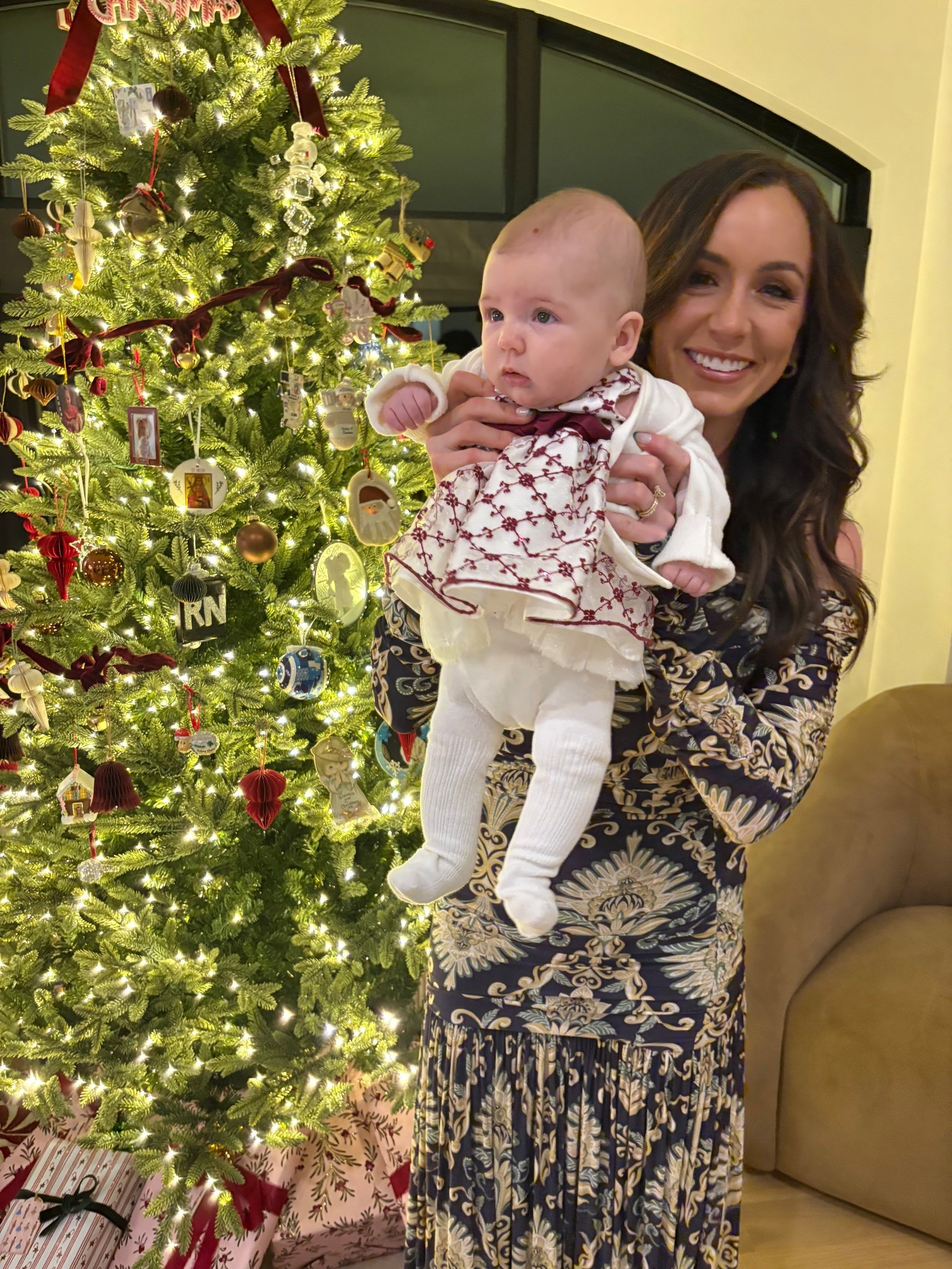 Loved this holiday dress! Would also be perfect for NYE! Definitely bump friendly, as well.#LTKHoliday

#LTKSaleAlert #LTKBump