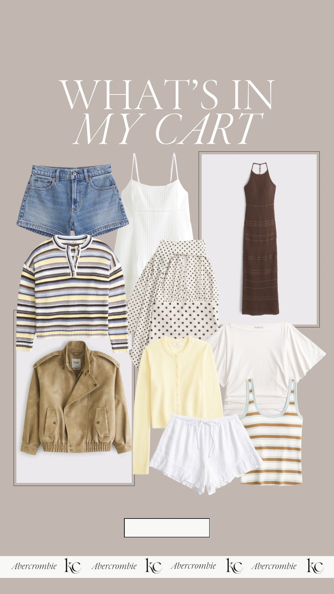 #abercrombiepartner @abercrombie what’s in my cart 🤍🛒 

#LTKSeasonal #LTKSaleAlert #LTKPetite