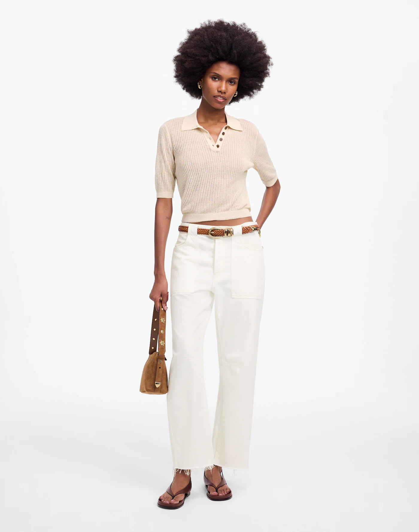 The Darted Barrel-Leg Jean | Madewell