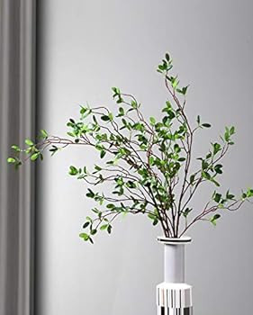 Artificial Plant 43.3 Inch Green Branches Leaf Shop Garden Office Home Decoration (2 pcs) | Amazon (US)
