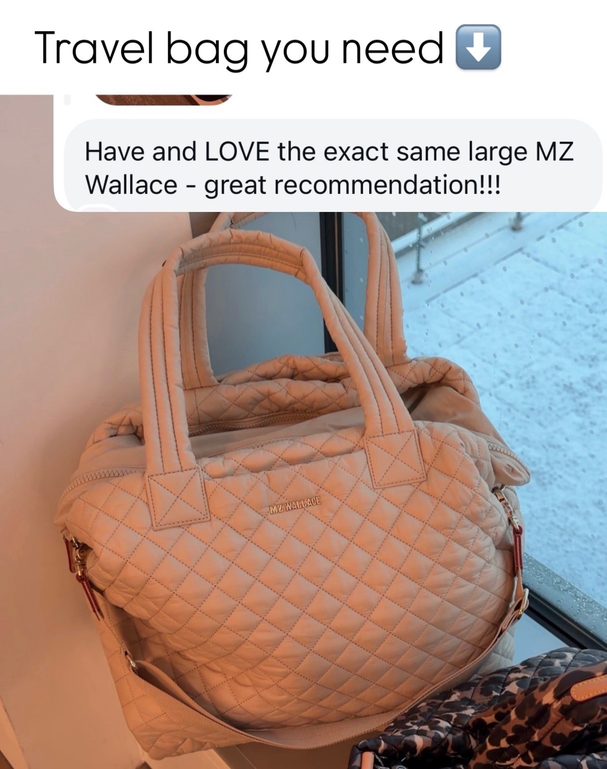 My most used travel bag, carry on, weekend bag, airport bag, mz Wallace, gift idea, annabrstylee

#LTKGiftGuide #LTKWorkwear #LTKTravel
