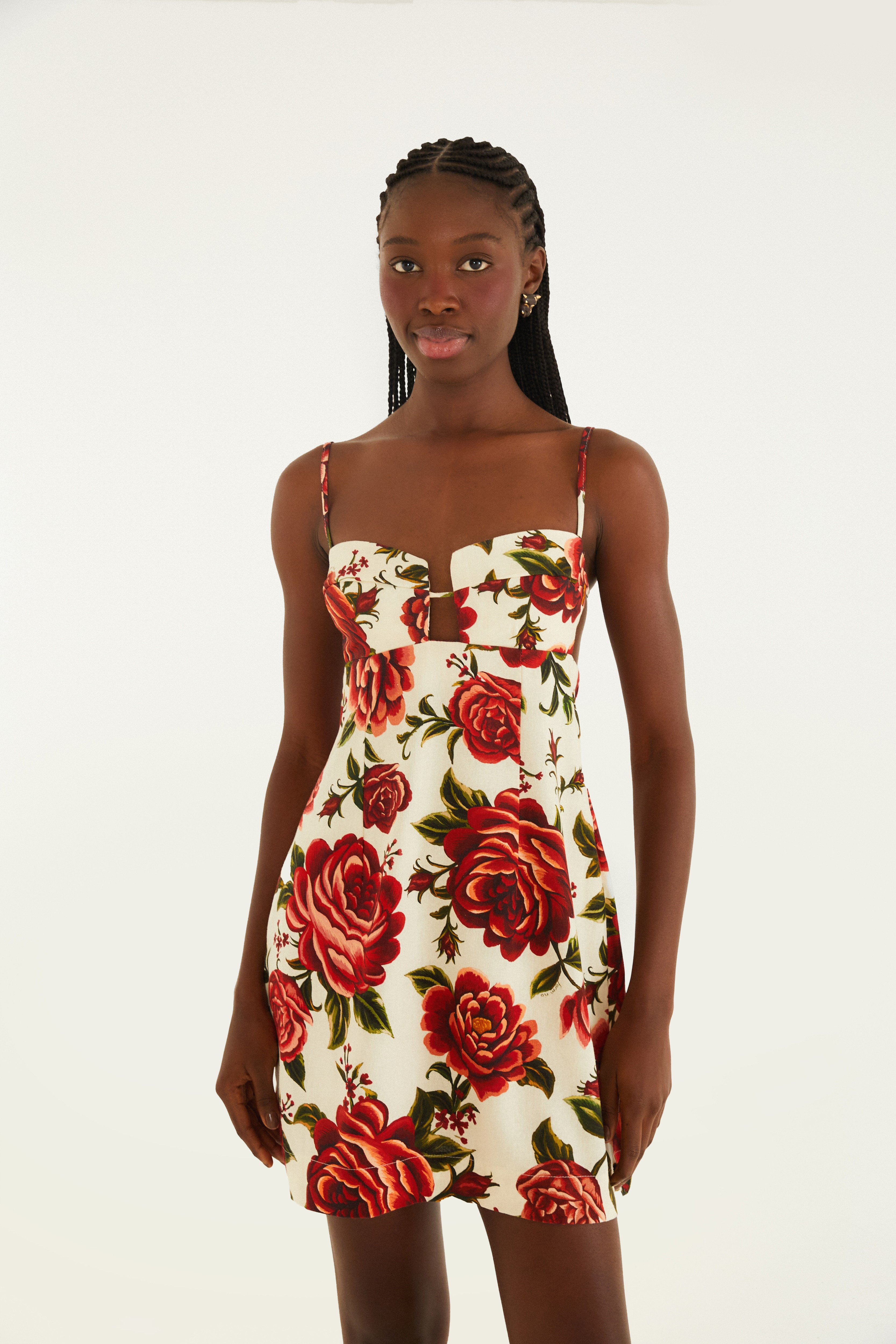 Vestido Estampado Rosália Corrido | Farm Rio (BR)