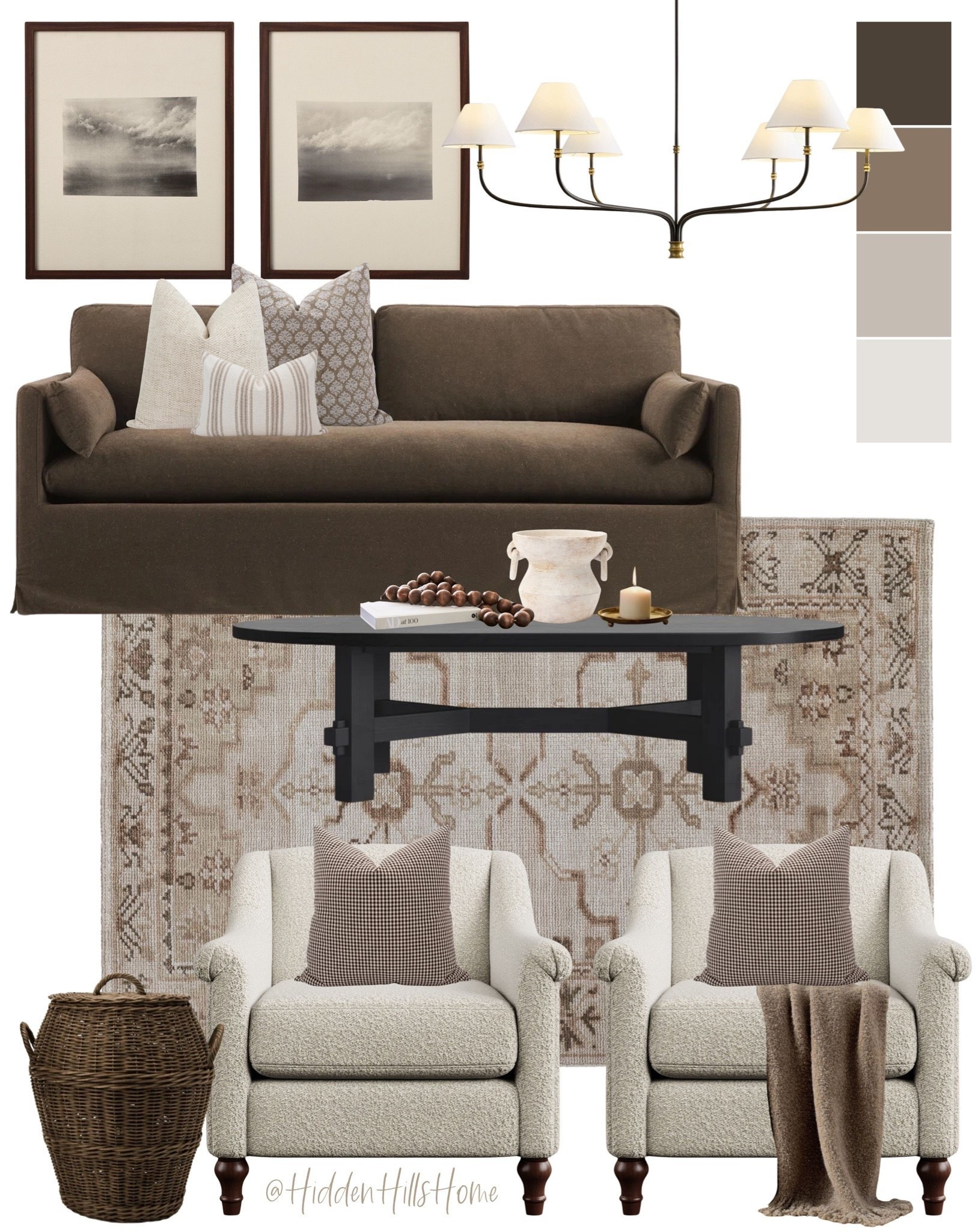 Living room decor ideas, living room mood board, home decor inspiration, living room sofa, living room coffee table, rug, cozy living room design, e-design

#LTKHome #LTKSaleAlert #LTKSeasonal
