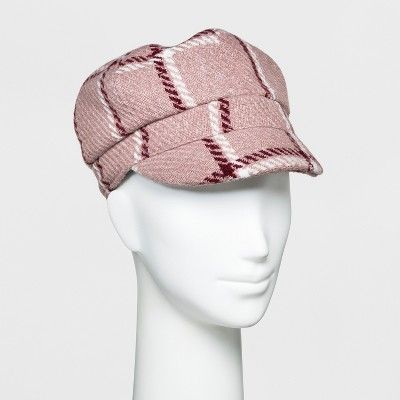 Women's Baker Boy Hat - A New Day™ Pink | Target