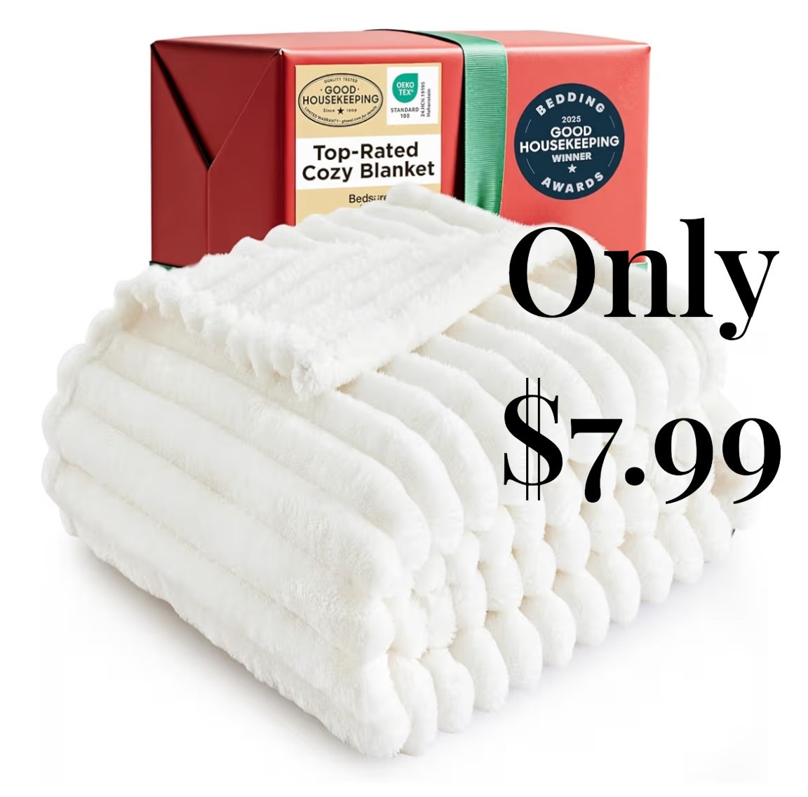 Bedsure throw blanket in off white is only $7.99! Be quick this won’t last! Use code: Q9G83A2I

#LTKSaleAlert #LTKFindsUnder50 #LTKHome