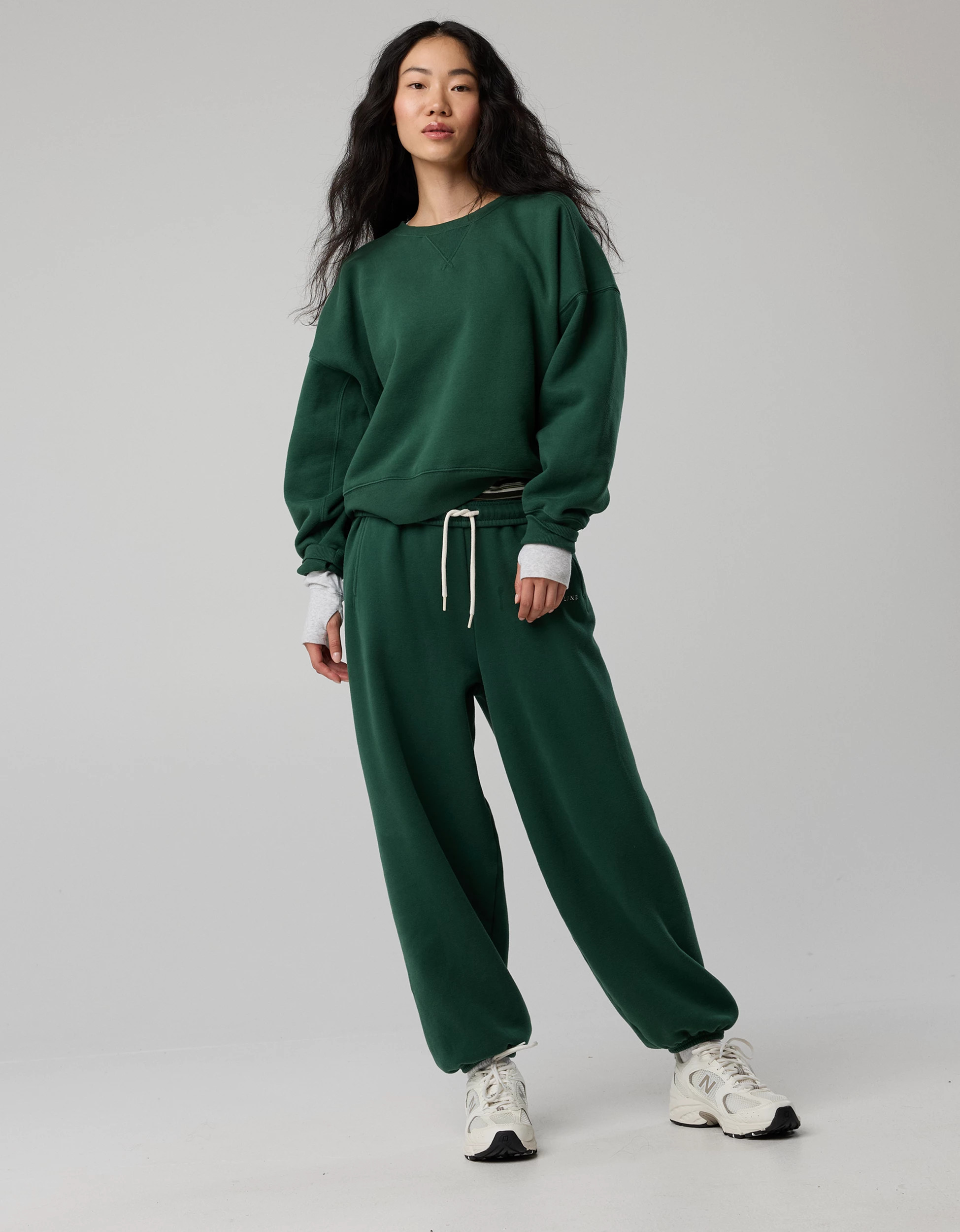 OFFLINE By Aerie Cloud Fleece Baggy Jogger | Aerie