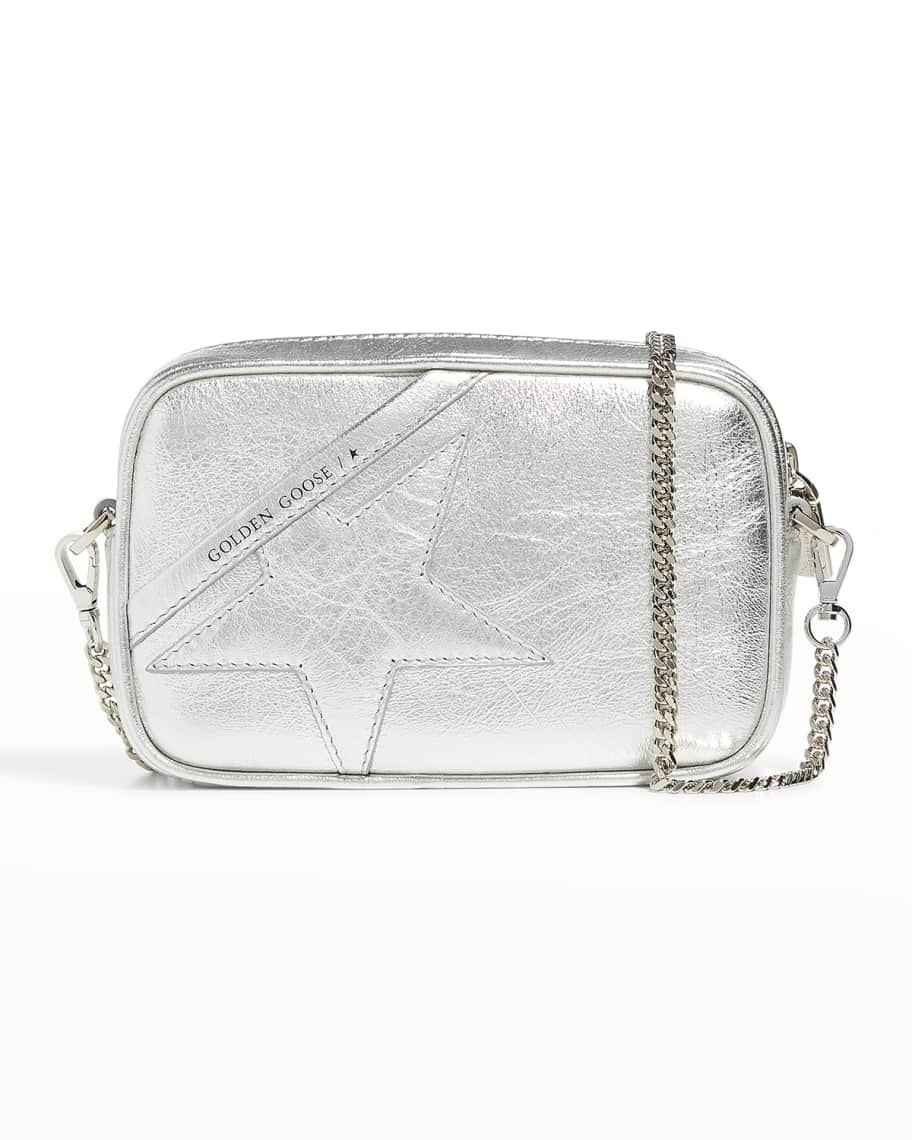 Golden Goose Star Metallic Mini Camera Crossbody Bag | Neiman Marcus