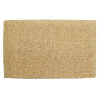 Nedia Home No Border Plain 22 in. x 36 in. Coir Door Mat O2099 - The Home Depot | The Home Depot