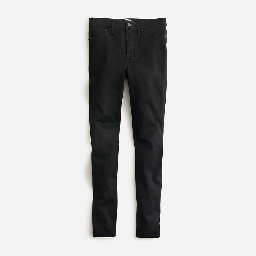 10" highest-rise toothpick jean in true black | J. Crew US