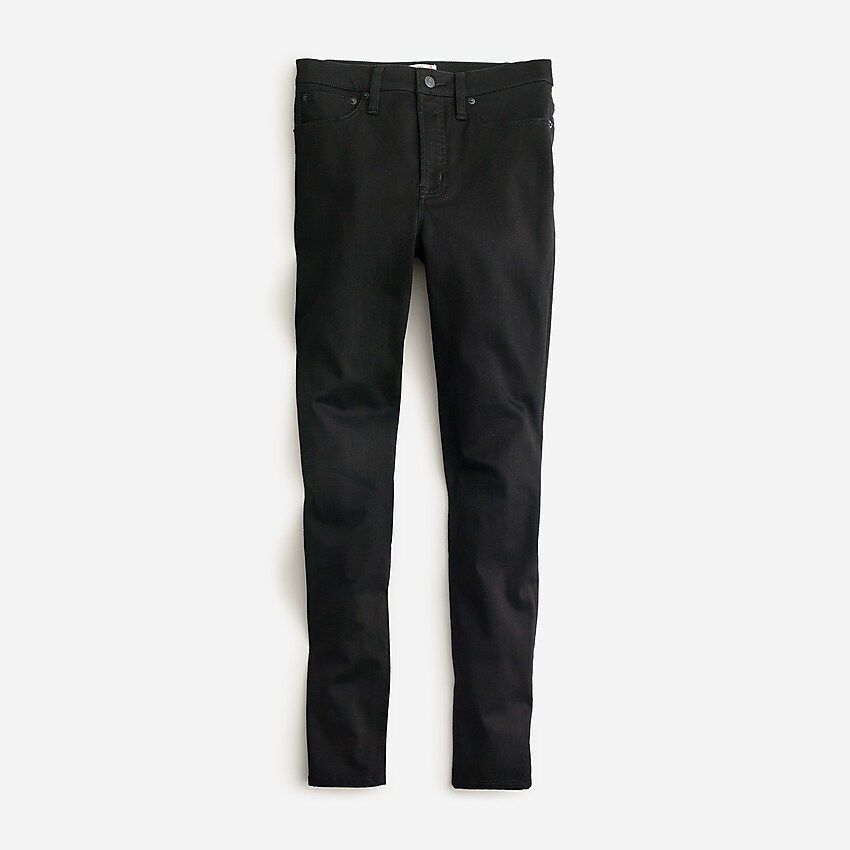 10" highest-rise toothpick jean in true black | J.Crew US