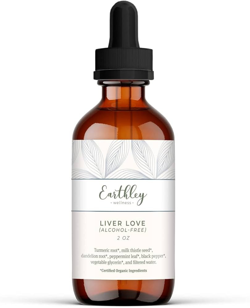 Earthley Wellness Liver Love, Herbal Liver Health and Detox Support, Natural Liver Function Suppo... | Amazon (US)