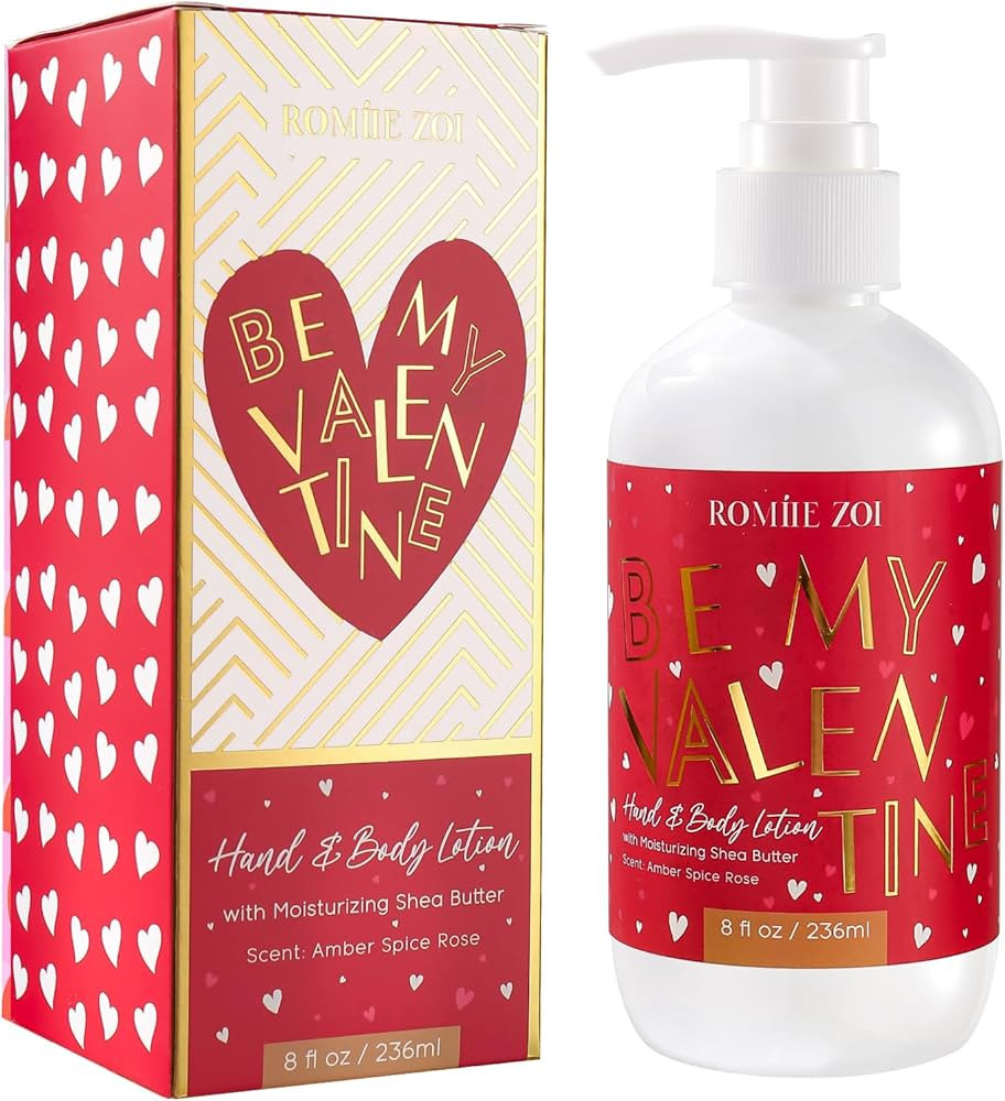 ROMIIE ZOI Hand & Body Lotion for Valentine's Gift Basket- Be My Valentine - Infused with Romanti... | Amazon (US)