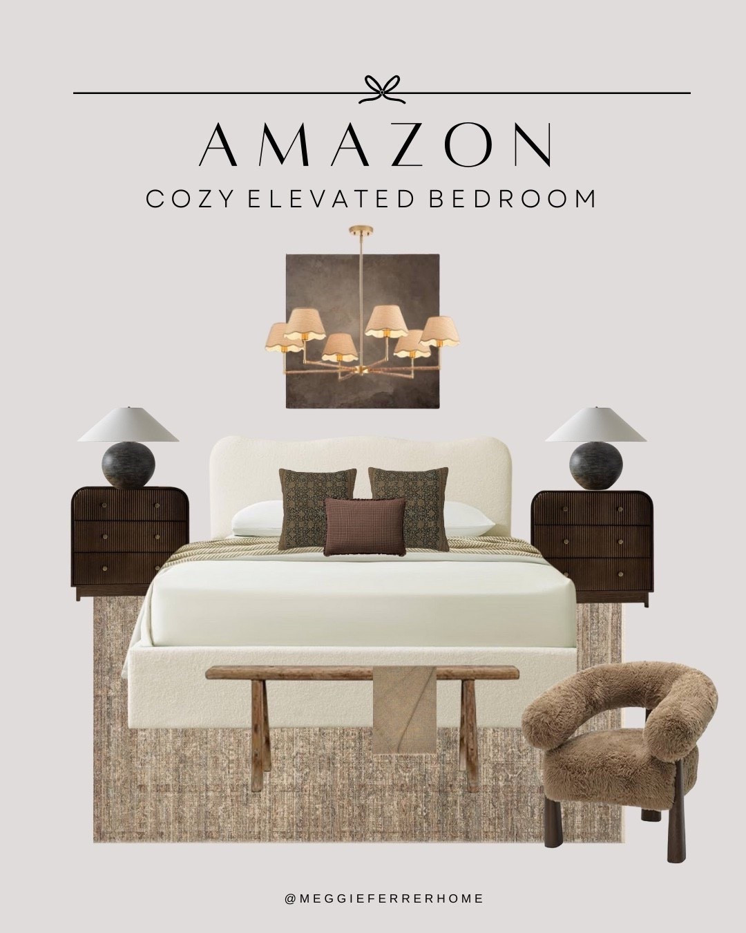 Cozy, elevated, and all from Amazon 🤍
 Neutral layers, sculptural textures, and designer-inspired details — all without the designer price tag. 🤍

Shop the full look + all my favorite Amazon finds below ✨

#LTKhome #LTKfinds #LTKstyletips #AmazonHome #CozyBedroom #NeutralHome #BedroomInspo #AmazonMustHave