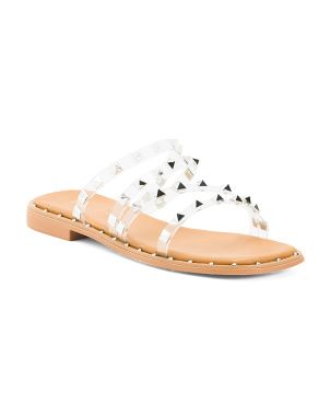 Studded Flat Sandals | Women's Shoes | Marshalls | Marshalls