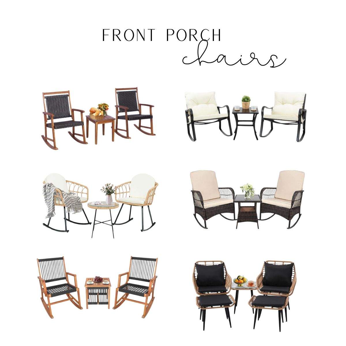 Front porch chairs | Amazon (US)