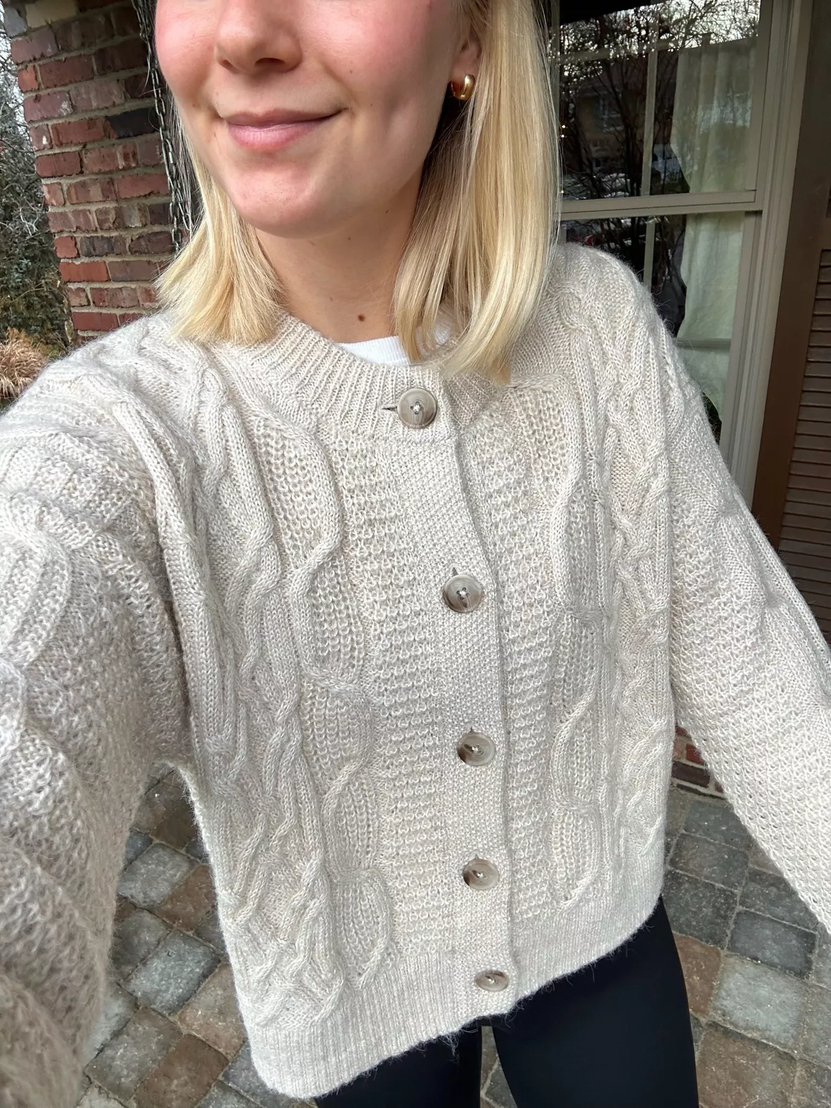 Cable Knit Cardigan Sweater curated on LTK